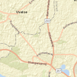 Lynge Street Map