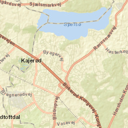Birkerød Street Map