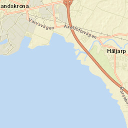 Häljarp Street Map