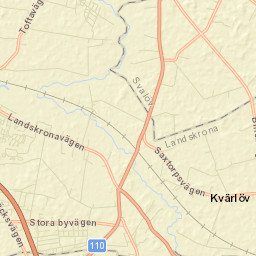 Saxtorpsskogen Street Map