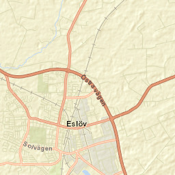 Eslöv Street Map