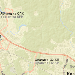 Nakhabino Street Map