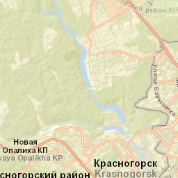 Krasnogorskiy Rayon Street Map