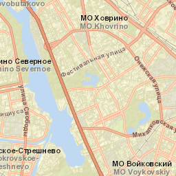 Golovinskiy Street Map