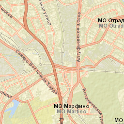 Kozeyevo Street Map