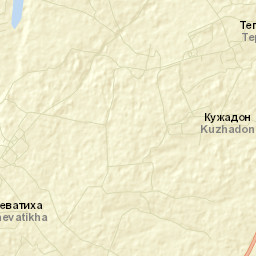 Dal’nekonstantinovskiy Rayon Street Map