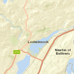 Lochwinnoch Street Map