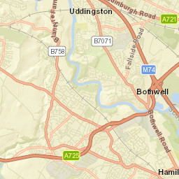 Bothwell Street Map