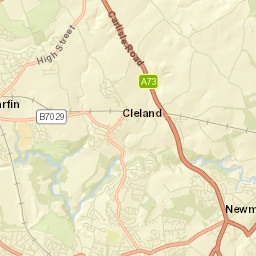 Newarthill Street Map