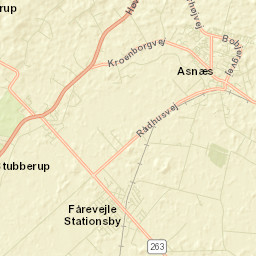Asnæs Street Map