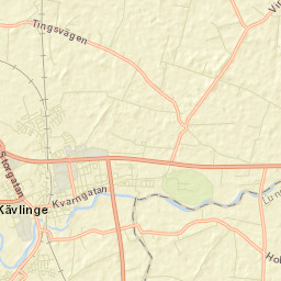 Kävlinge Street Map