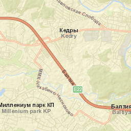 Pavlovskaya Sloboda Street Map