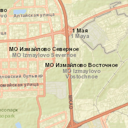 Gol’yanovo Street Map