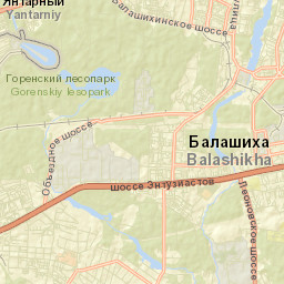 Balashikha Street Map