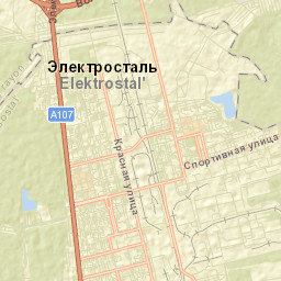 Elektrostal’ Street Map