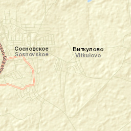 Sosnovskoye Street Map