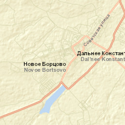 Dal’neye Konstantinovo Street Map