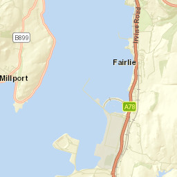 Fairlie Street Map