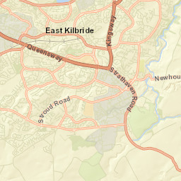 East Kilbride Street Map