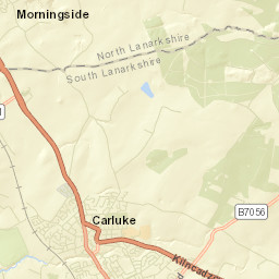 Carluke Street Map
