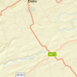 A6112, Duns, Scottish Borders TD11, UK Street Map
