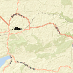 Jelling Street Map