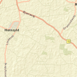 Hornsyld Street Map