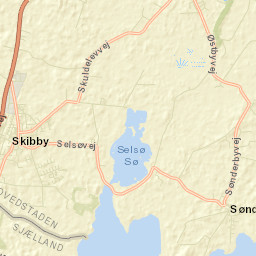 Skibby Street Map