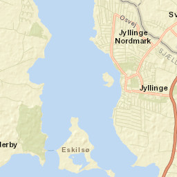 Jyllinge Street Map