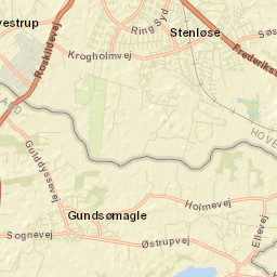 Gundsømagle Street Map