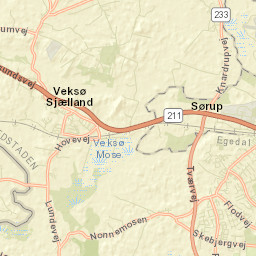 Egedal Kommune Street Map