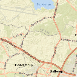 Måløv Street Map