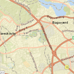 Herlev Kommune Street Map
