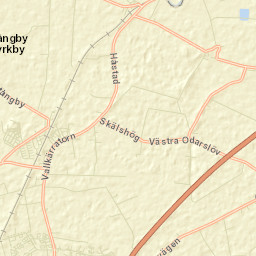 Stångby Street Map