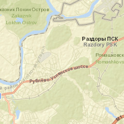 Barvikha Street Map