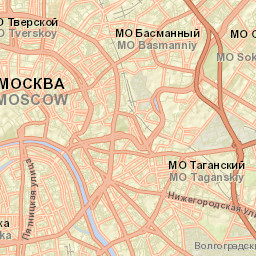 Taganskiy Street Map