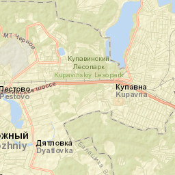 Chornoye Street Map