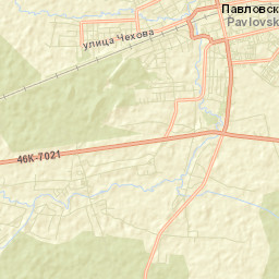 Rakhmanovo Street Map