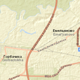Kabanovo Street Map