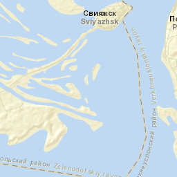 Sviyazhsk Street Map