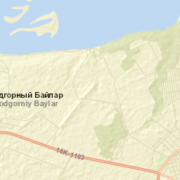 Menzelinskiy Rayon Street Map