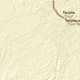 Tisul’ Street Map