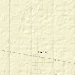 Falher Street Map