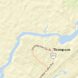 Thompson Street Map