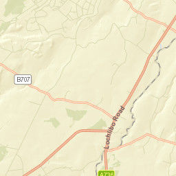 B707, Kilwinning, North Ayrshire KA13, UK Street Map