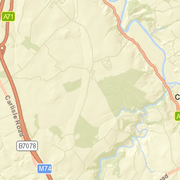 Draffan Road, Lanark, South Lanarkshire Street Map