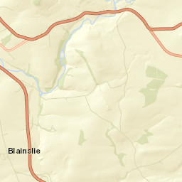 1 Dods Farm Cottages, Lauder, Scottish Borders  Street Map