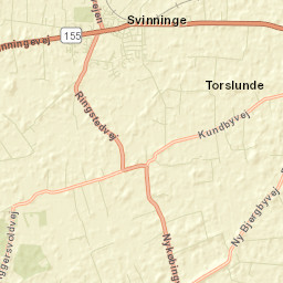 Svinninge Street Map