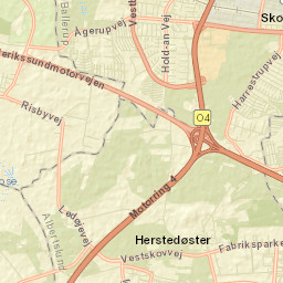 Albertslund Kommune Street Map