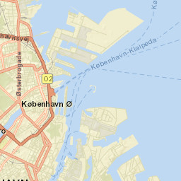 Copenhagen Street Map